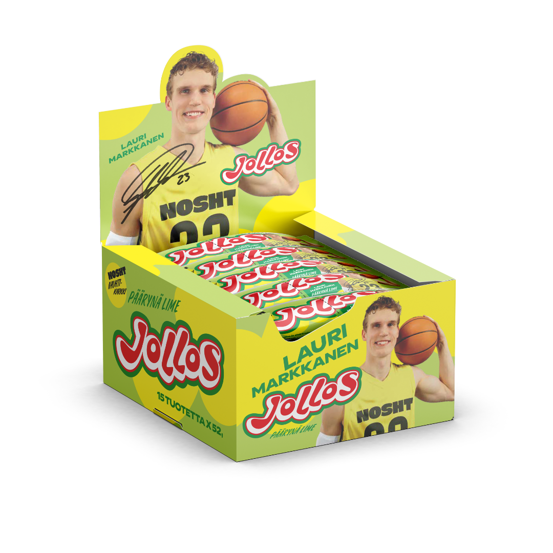 Jollos Energy Chews - Lauri Markkanen Pear Lime