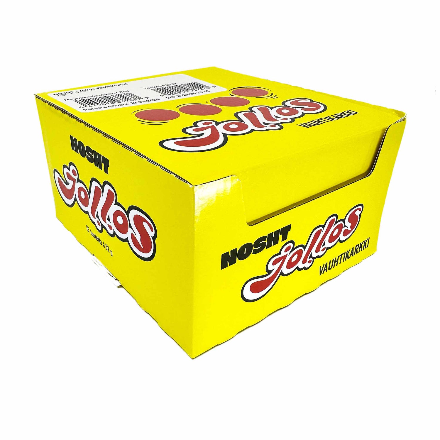 Jollos Energy Chews - Huuhkajat & Helmarit Blueberry 52g