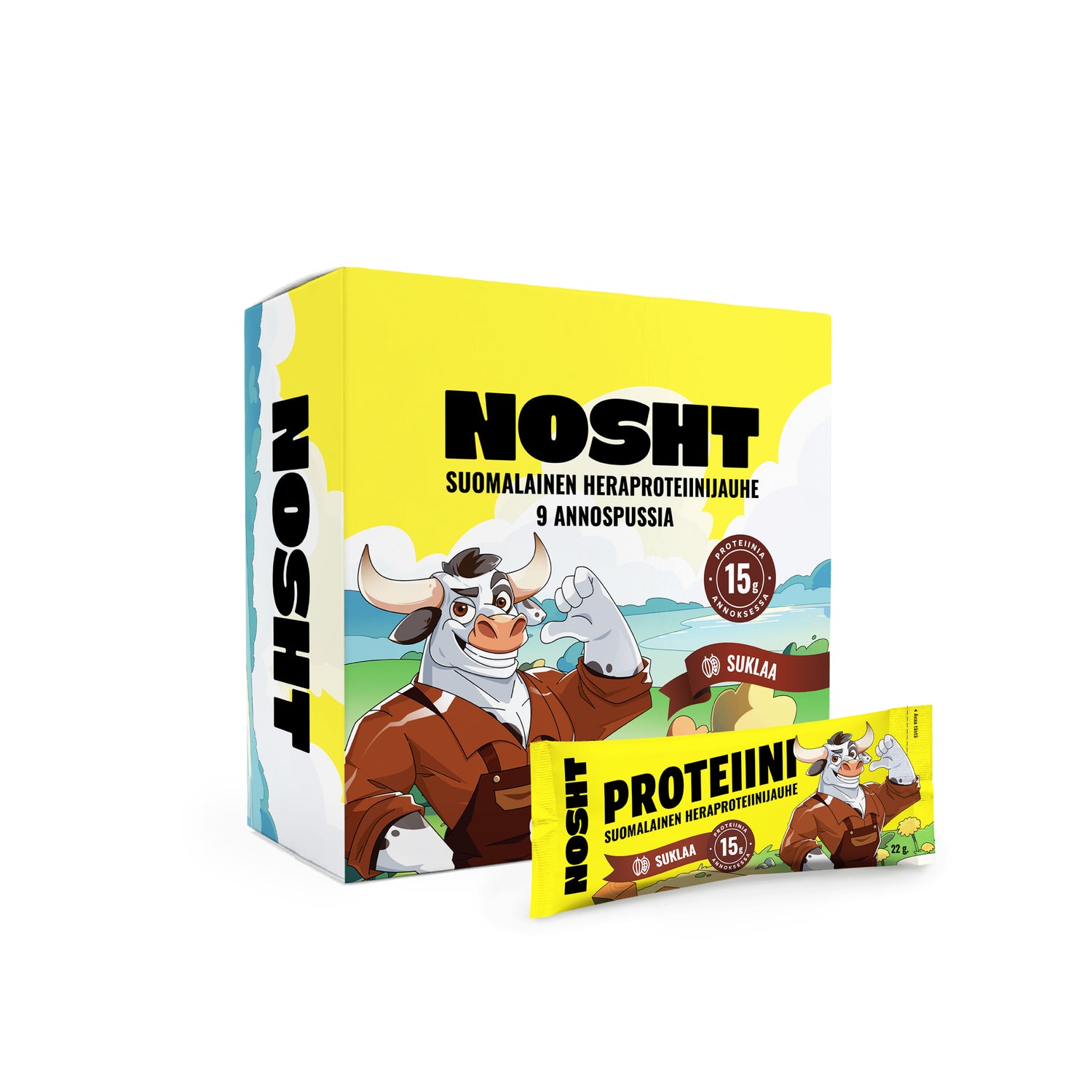 Finskt Vassleprotein – 9 x portionspåsar